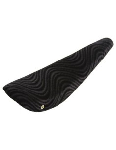 20 Banana Saddle Velour Black.